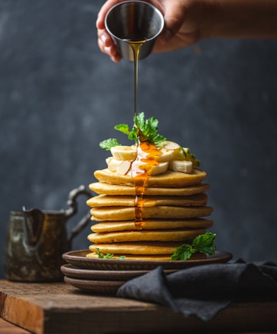 Person enjoying food
